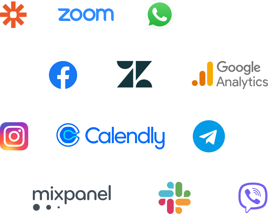 Integrate Dashly with your sales team toolkit